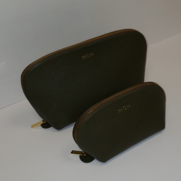SOLD CUYANA Leather Travel Case Set - Picture 5 of 8